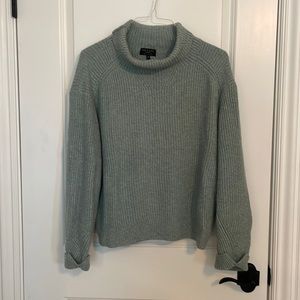 Rag and Bone 100% cashmere green sweater